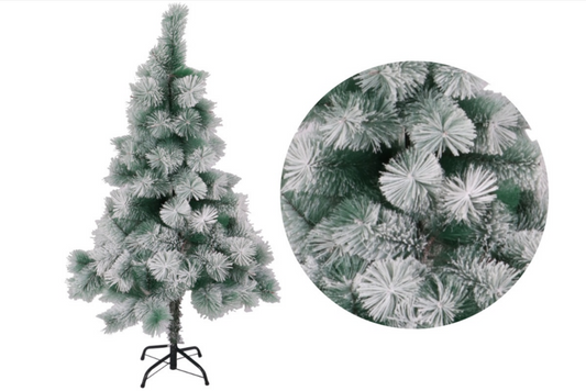 Árbol de Navidad nevado 120cm
