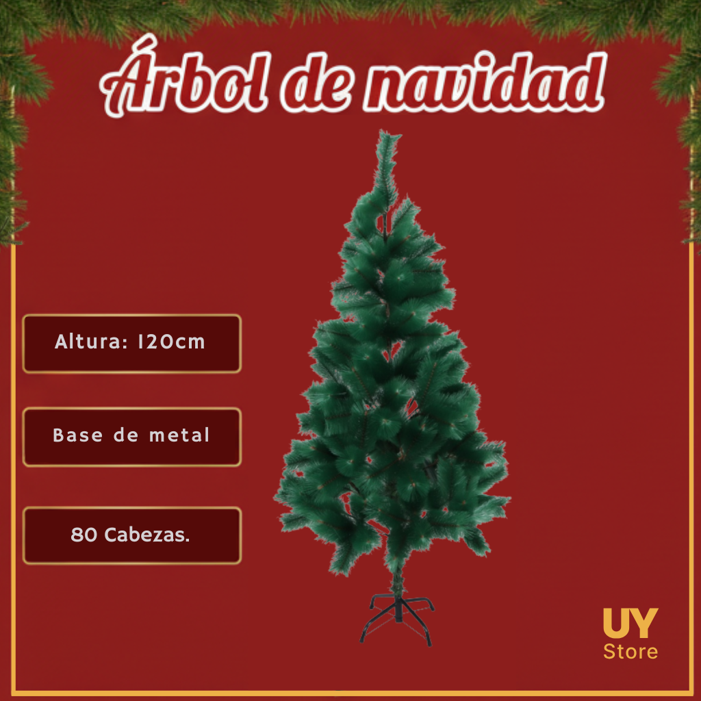 Árbol de Navidad 120cm