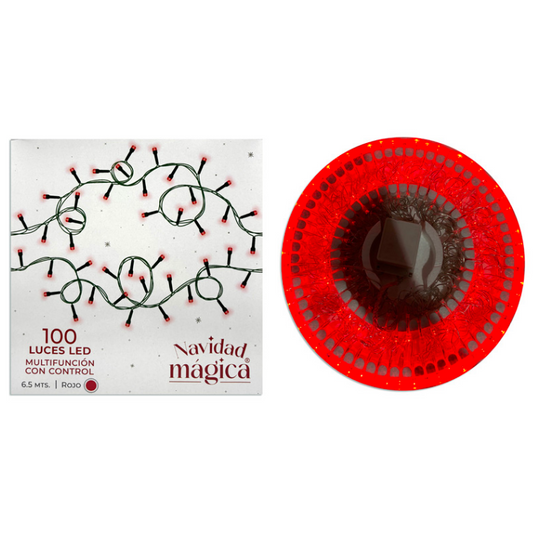 Luces LED x100 con Control Multifunción – 6.5m