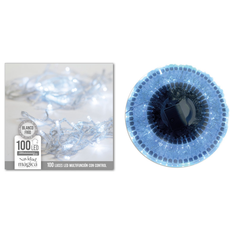 Luces LED x100 con Control Multifunción – 6.5m