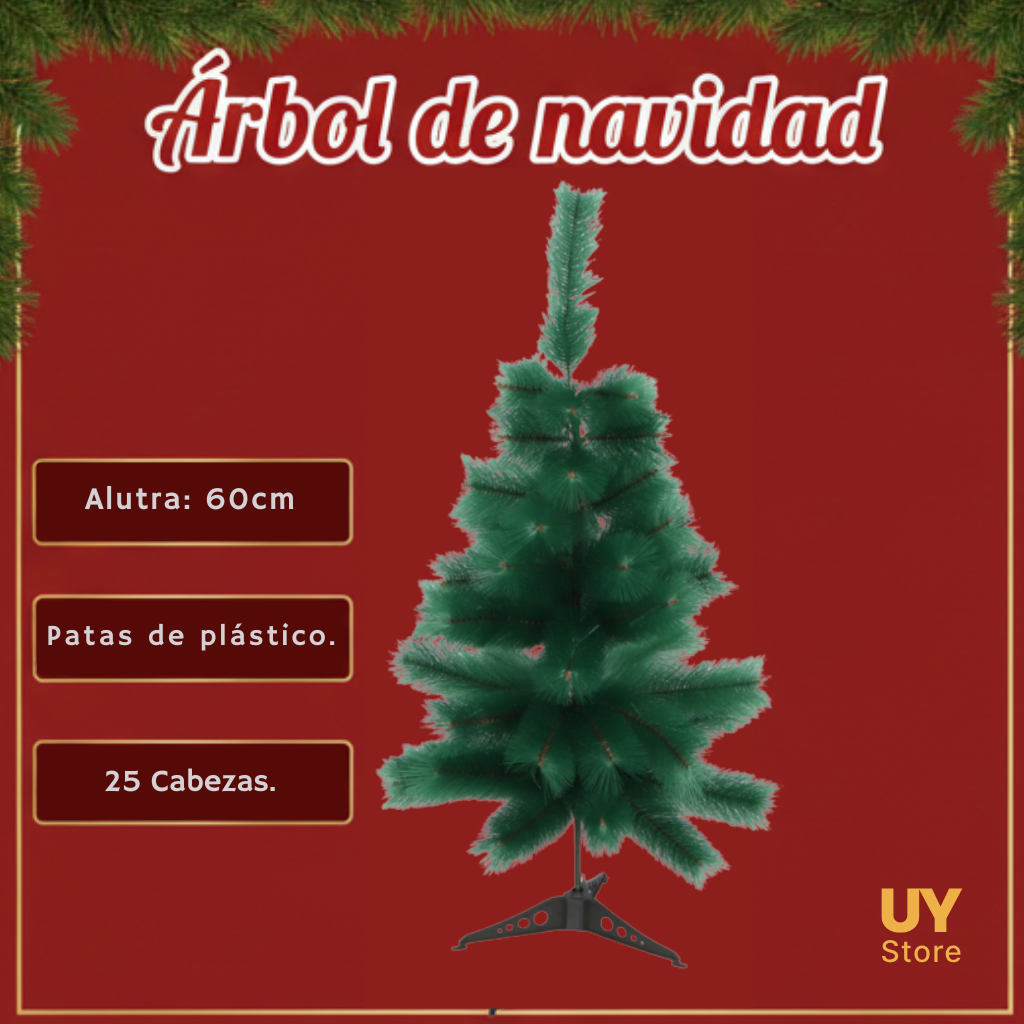 Árbol de Navidad Clásico 60cm