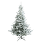 Árbol de Navidad nevado 150cm