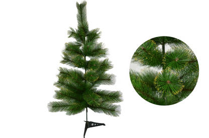 Árbol con puntas doradas 90cm